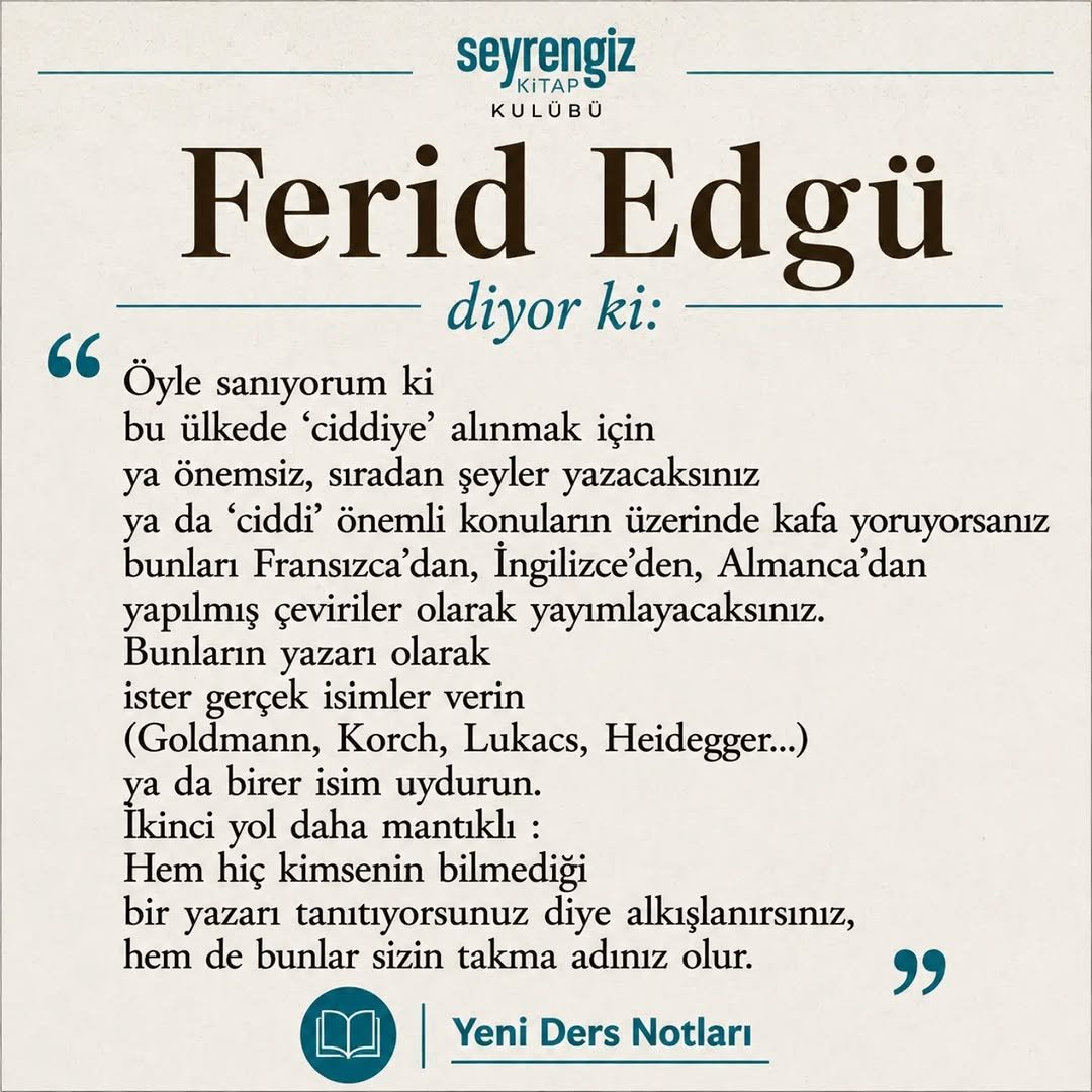 Yeni Ders Notları